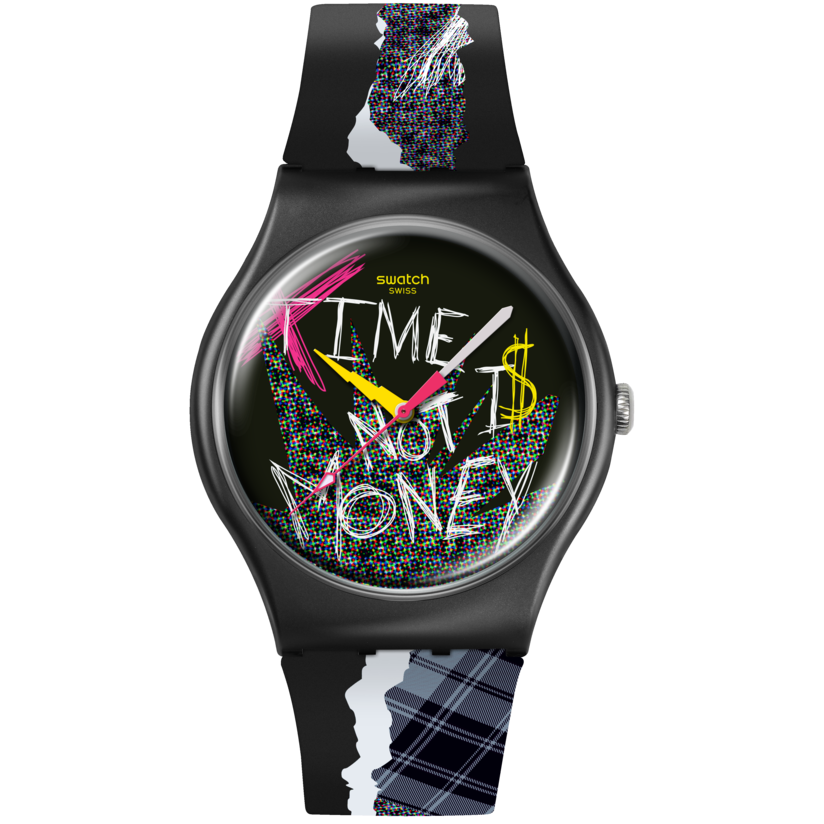 Blank Check Watch by SWATCH