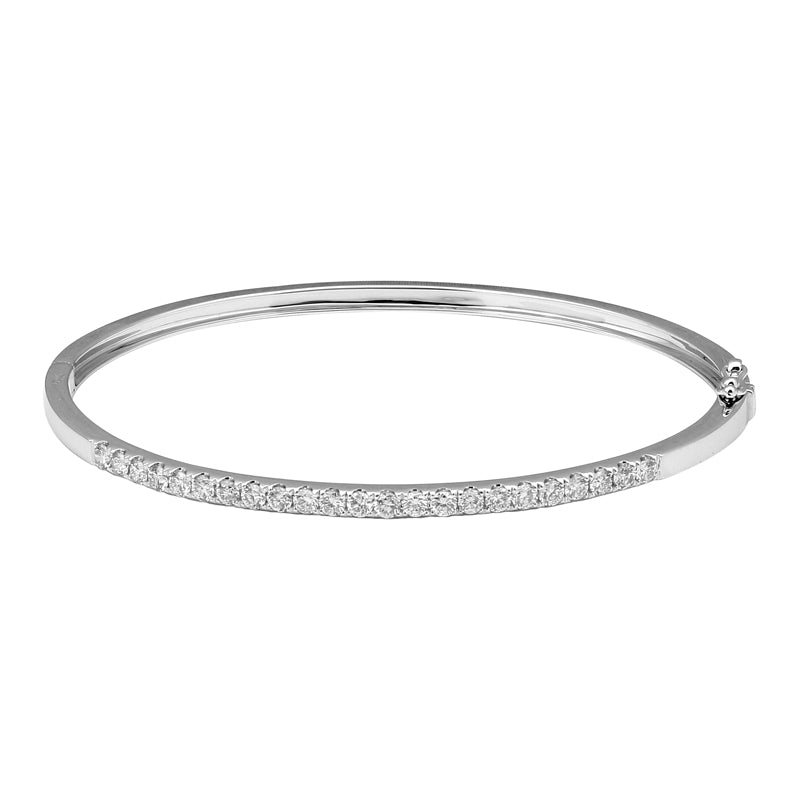 1CT Diamond Bangle Bracelet - SHOPKURY.COM