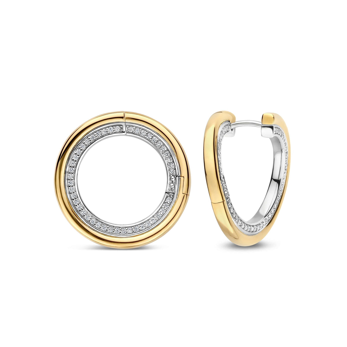 Revolve Open Circle Earrings by TI SENTO