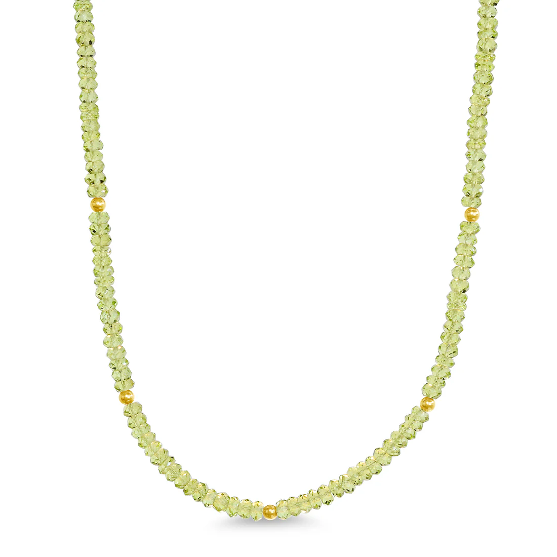 Natural Peridot Gemstones Necklace - SHOPKURY.COM