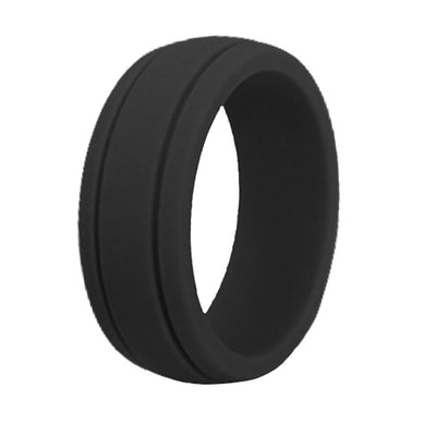 Black line edge silicone ring - SHOPKURY.COM