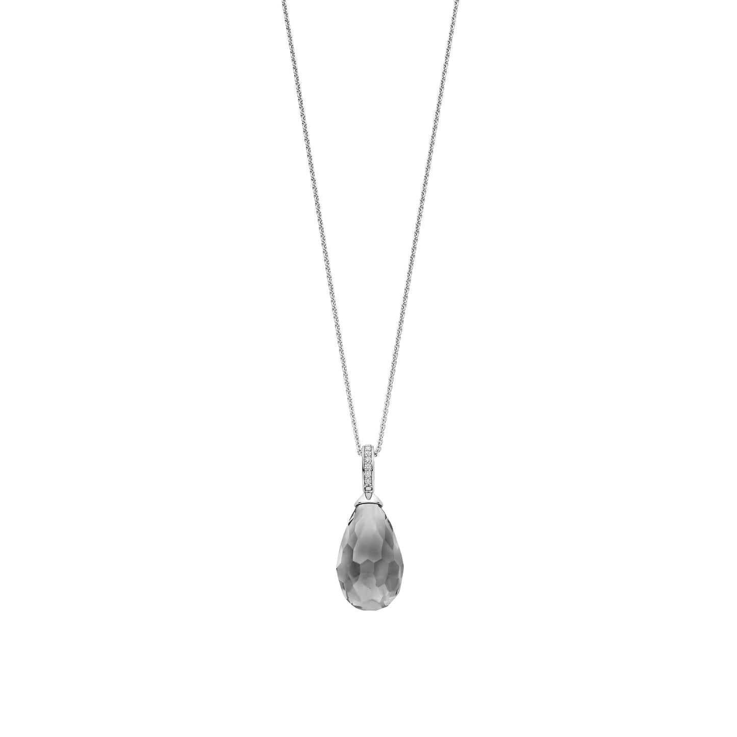 Grey Green Chandelier Necklace - SHOPKURY.COM