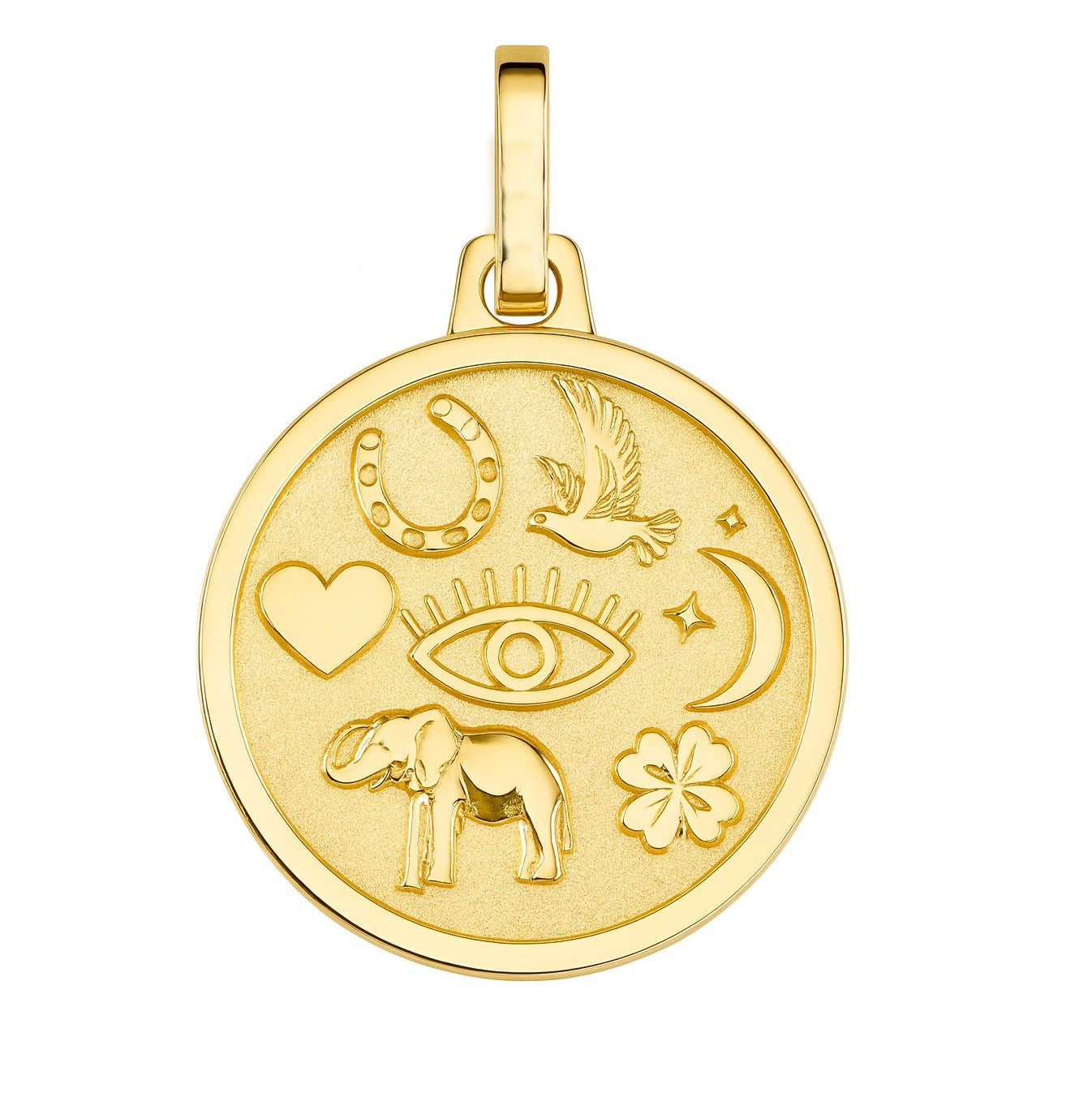 Lucky Charms Round Pendant - SHOPKURY.COM