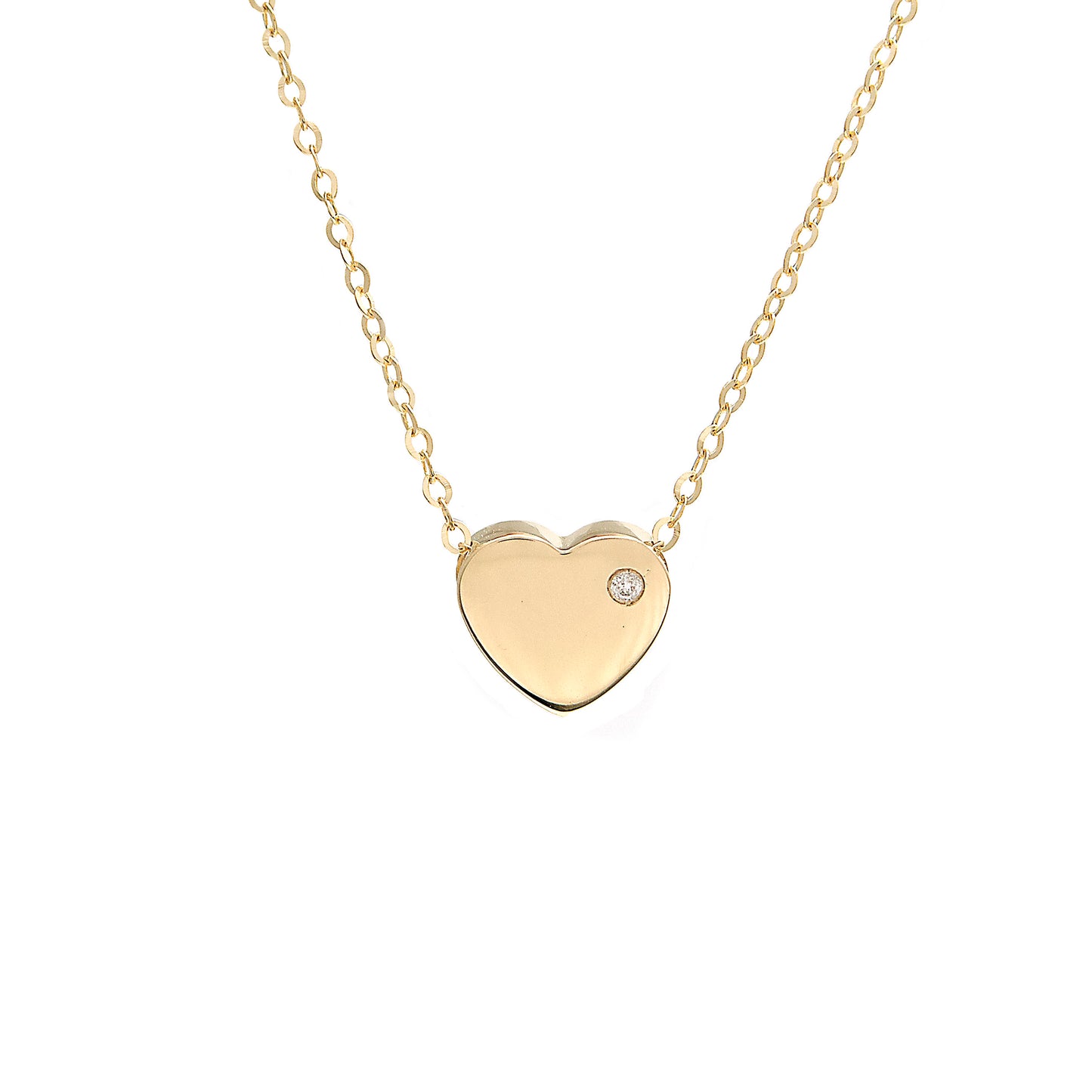 Heart of Gold Necklace by KURY COLLECTION