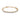 Half Paperclip Zirconia Yellow Steel Bracelet - SHOPKURY.COM