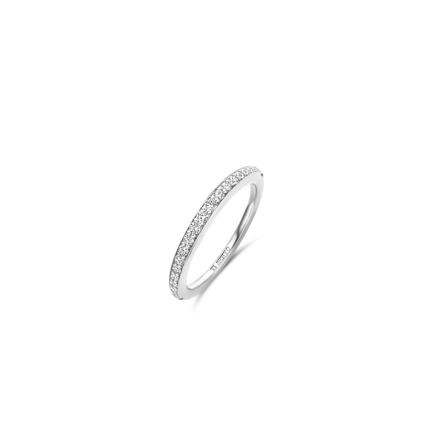 Thin Silver Sparkle Ring - SHOPKURY.COM
