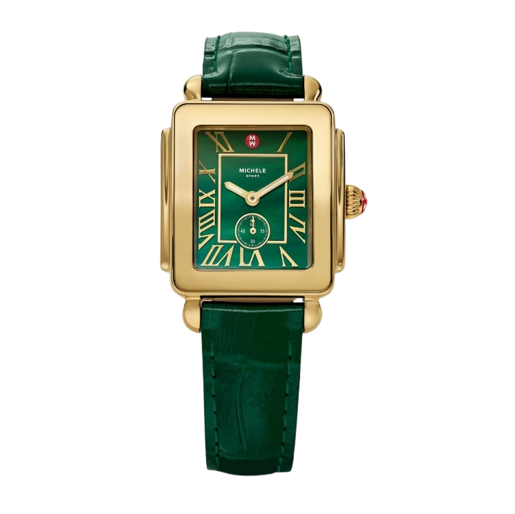 Deco Mid Sport Green Mother Pearl 31MM Watch - SHOPKURY.COM