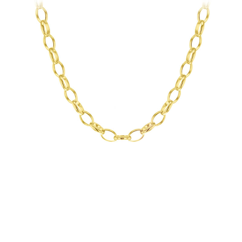 Oval 3MM Lite Chain - 18 inches - SHOPKURY.COM