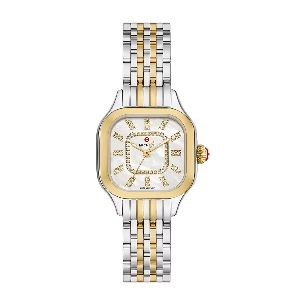 Meggie Two Tone Mother Pearl 29MM Watch - SHOPKURY.COM