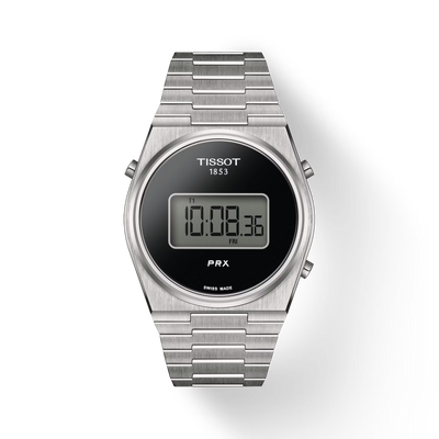 PRX Digital Black/Steel 40MM Watch - SHOPKURY.COM