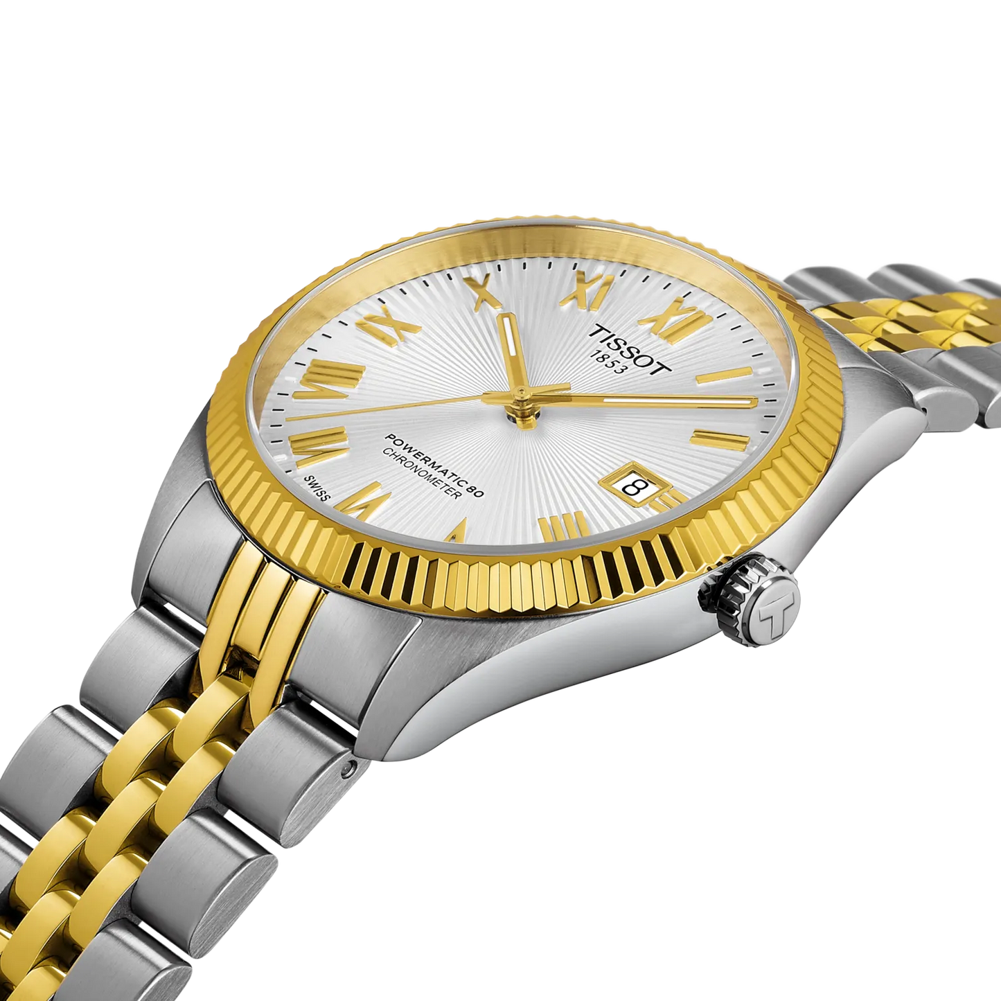 Ballade Steel and Yellow 39MM Watch - SHOPKURY.COM