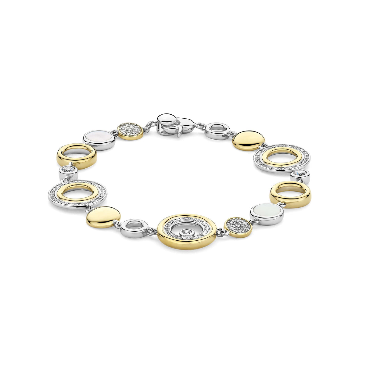 Double Circles Bracelet by TI SENTO