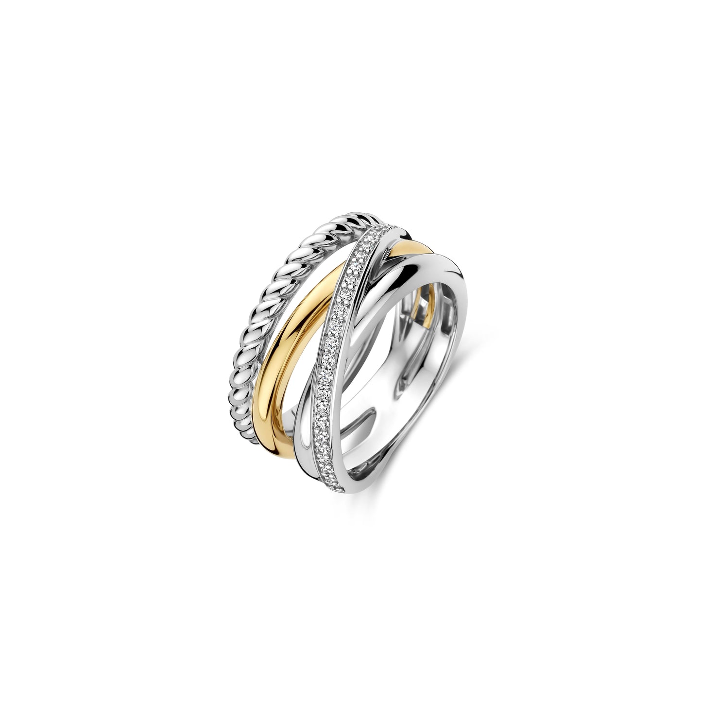 Armonia Crossover Ring - SHOPKURY.COM
