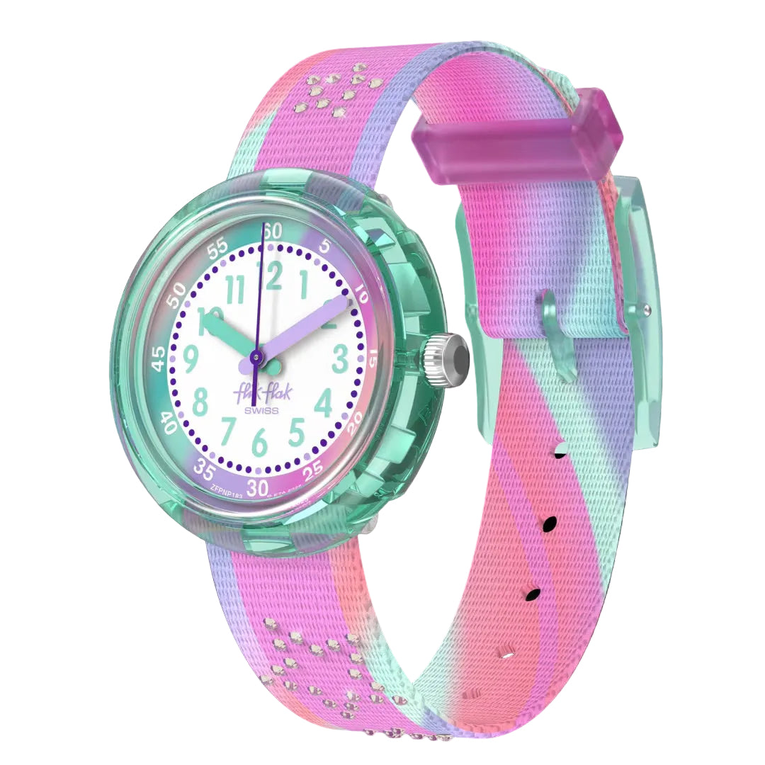 Flip It Pink! Kids Watch by FLIK FLAK BY SWATCH
