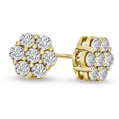 14K Flower Stud Earrings by KURY COLLECTION