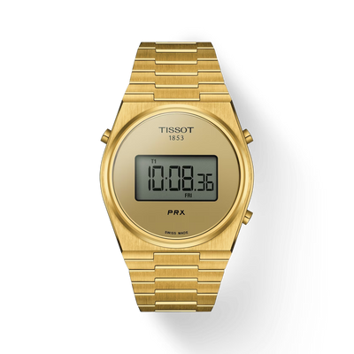 PRX Digital Yellow Gold 40MM Watch - SHOPKURY.COM
