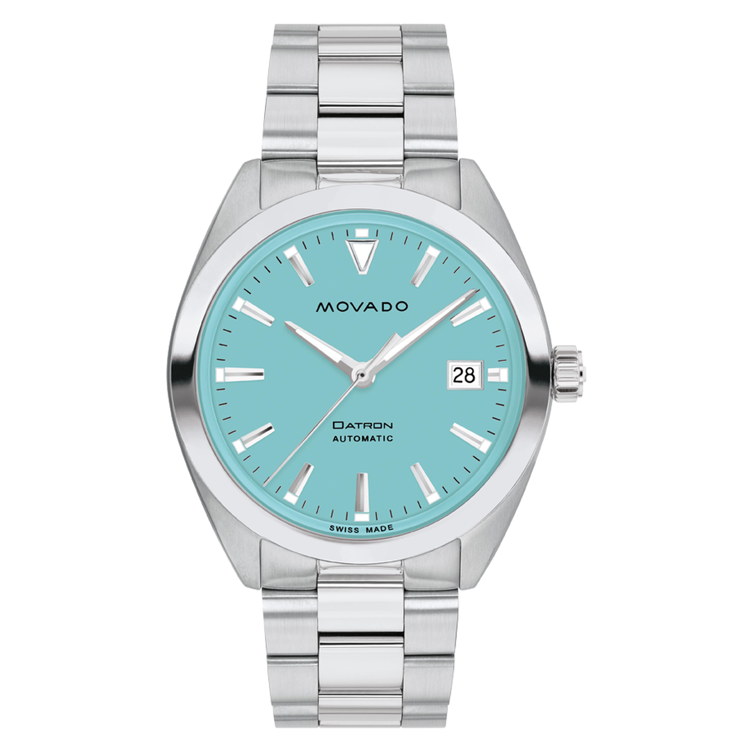 Heritage Datron Light Blue 40mm Automatic Watch by MOVADO