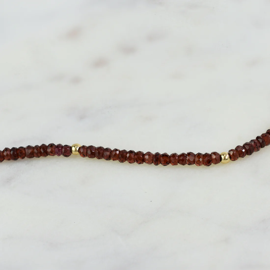 Natural Garnet Gemstones Necklace - SHOPKURY.COM