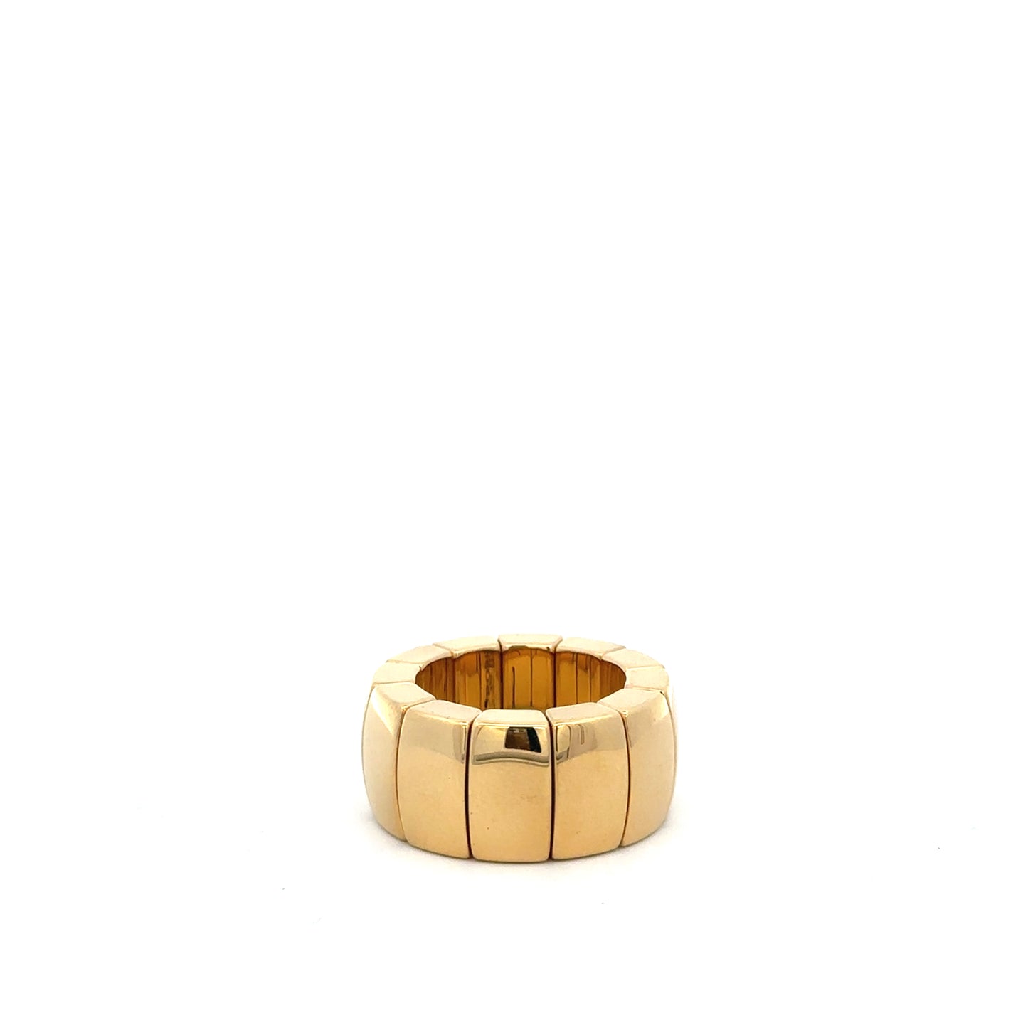 AURA Yellow Gold Ceramic Ring (Size 7) - SHOPKURY.COM