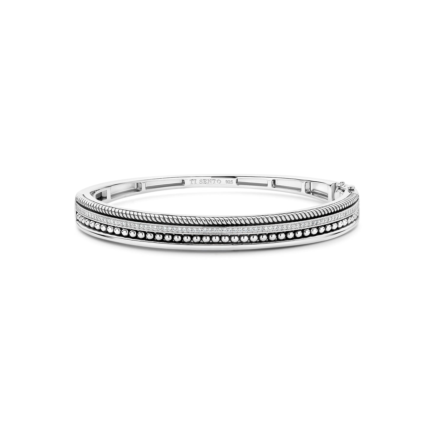 Pretty Patterns Bangle Bracelet by TI SENTO
