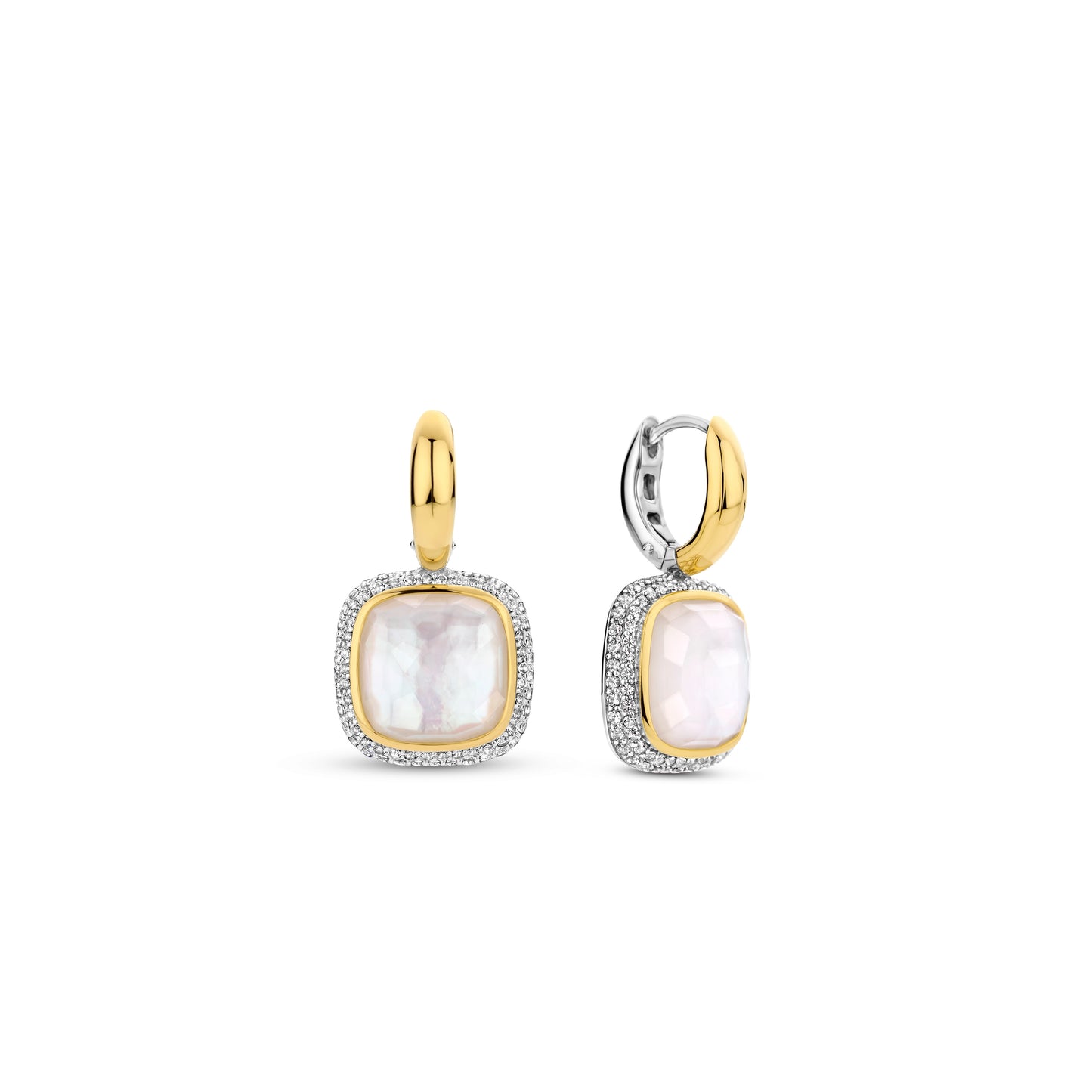 Cushion Quartz Earrings - SHOPKURY.COM