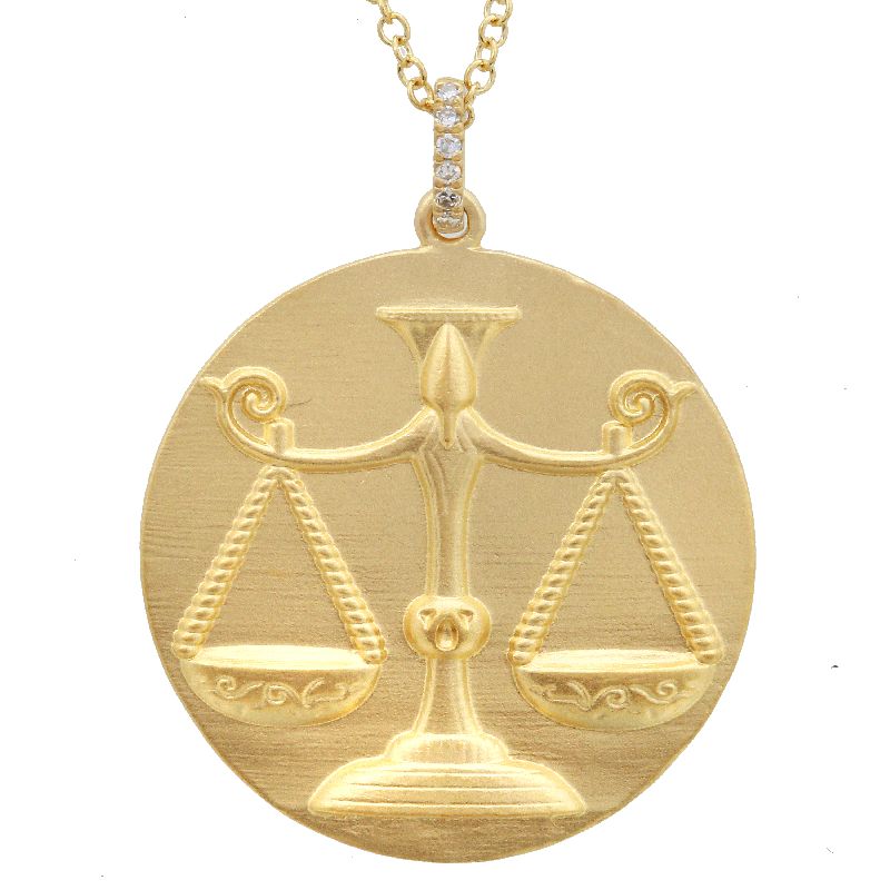 Libra Diamond Necklace - SHOPKURY.COM