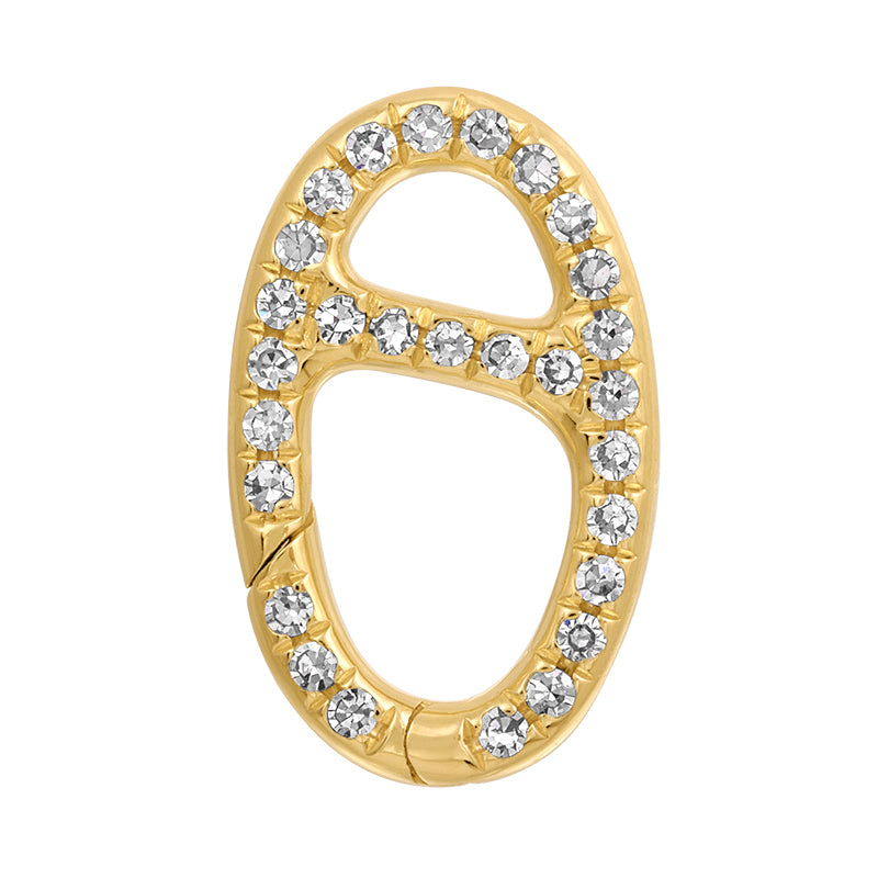 Diamond Charm Carrier Eight Shape - SHOPKURY.COM