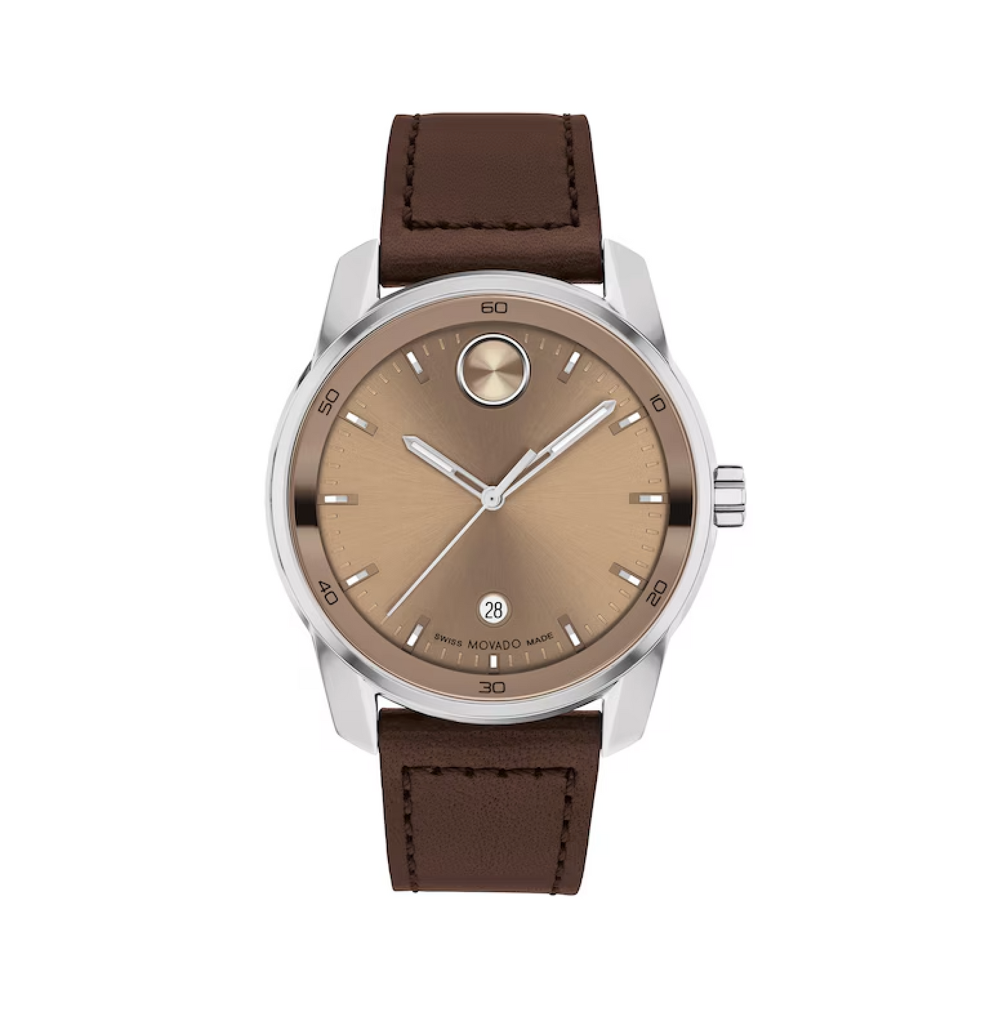 Bold Verso Brown 42MM Watch - SHOPKURY.COM