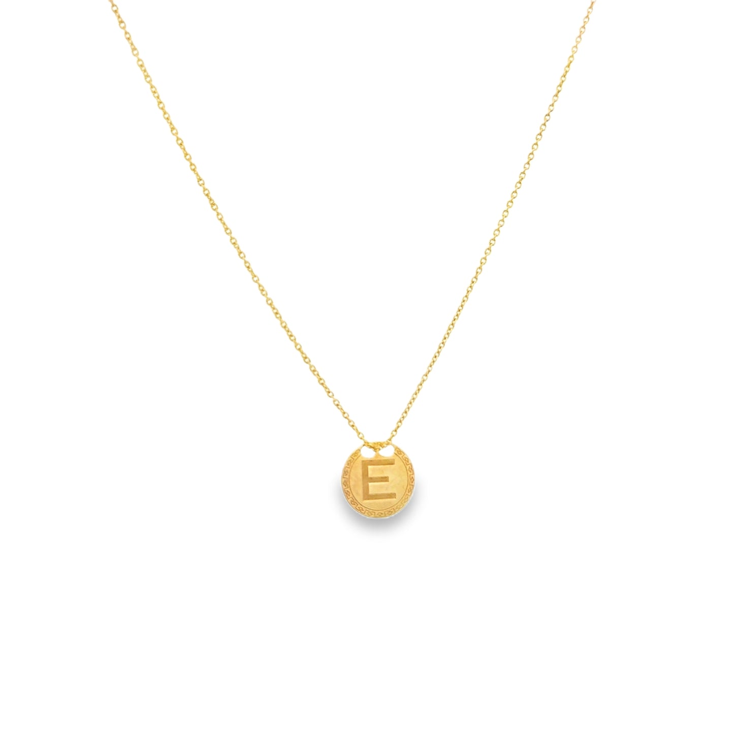 My Life Initial E Gold Necklace - SHOPKURY.COM