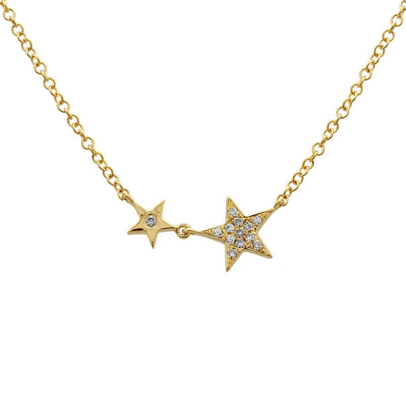 Sister Stars Diamond Necklace - SHOPKURY.COM