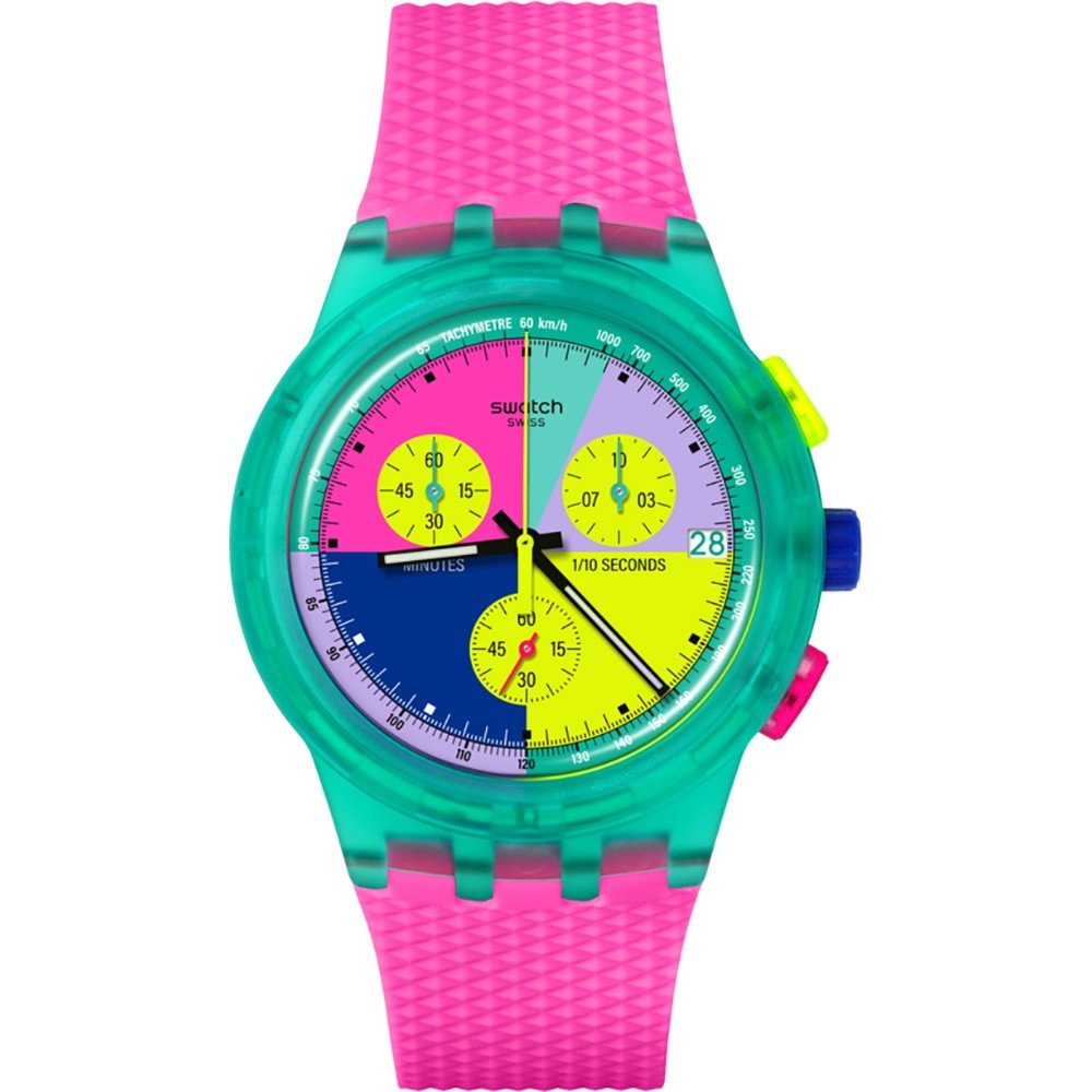 Swatch neon flash arrow Watch - SHOPKURY.COM