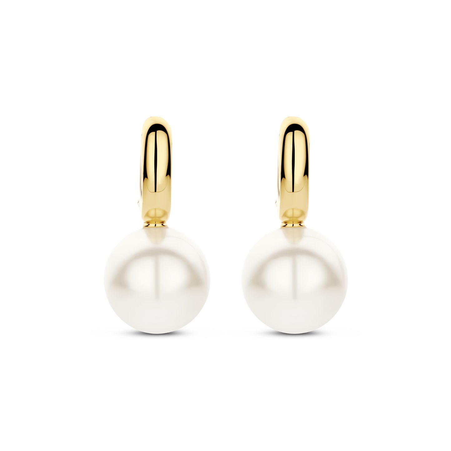 Two Tone Pearl Earrings - SHOPKURY.COM