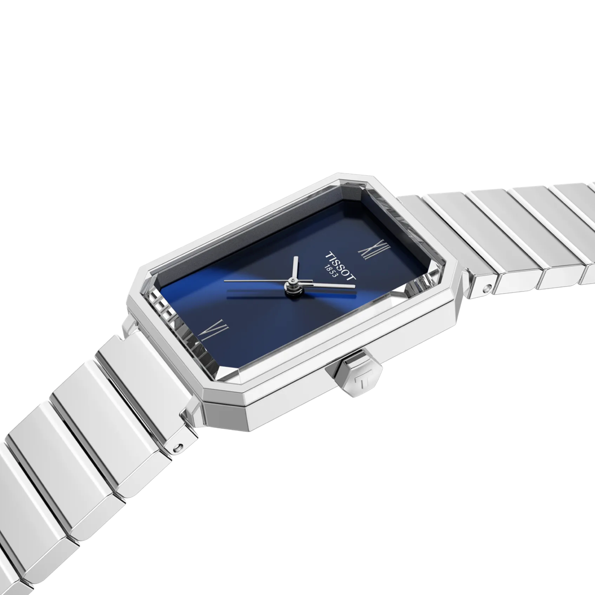 SRV Steel and Blue 30MM Watch - SHOPKURY.COM