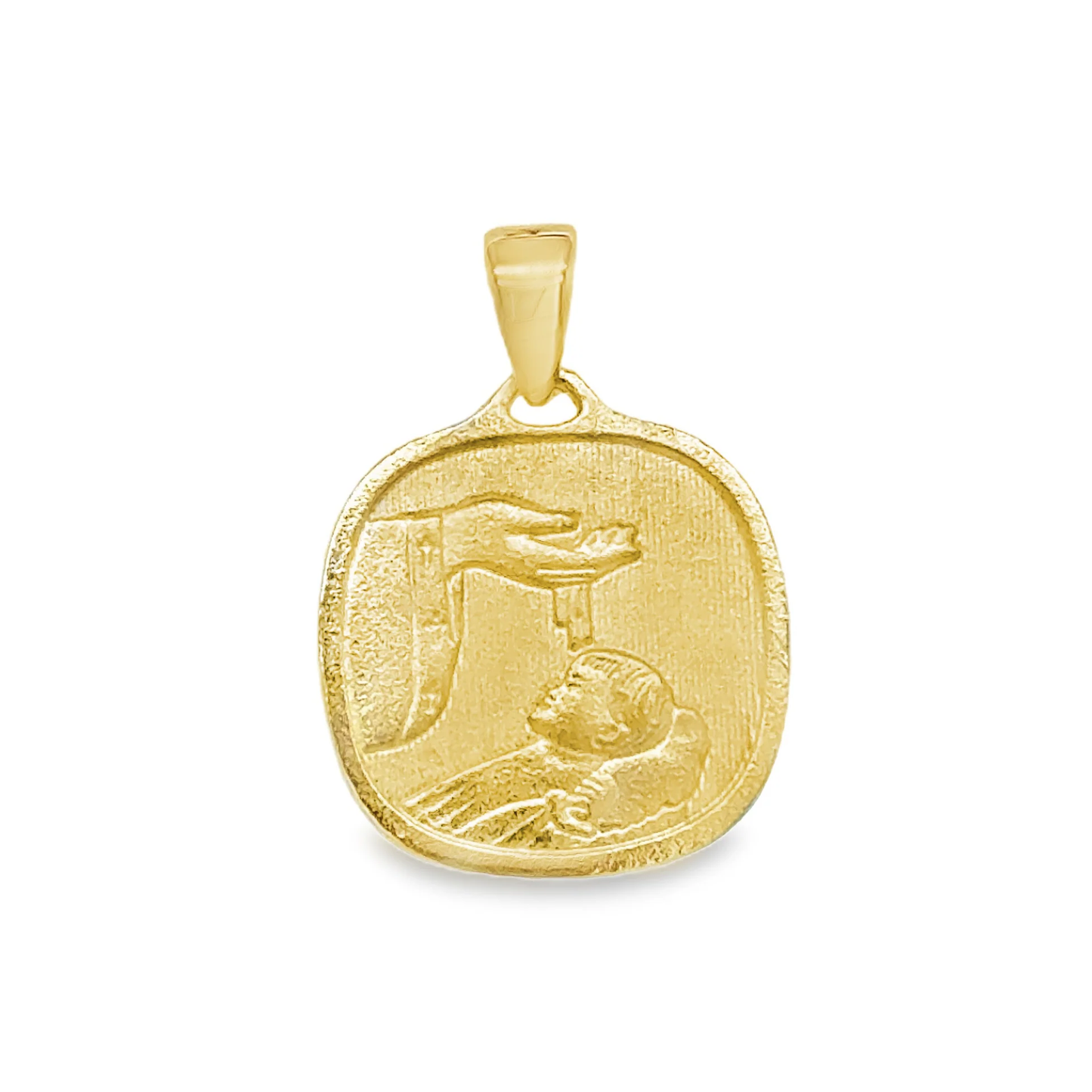 Baptism Pendant 14MM - SHOPKURY.COM