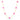Heart Inlay Pink Necklace - SHOPKURY.COM