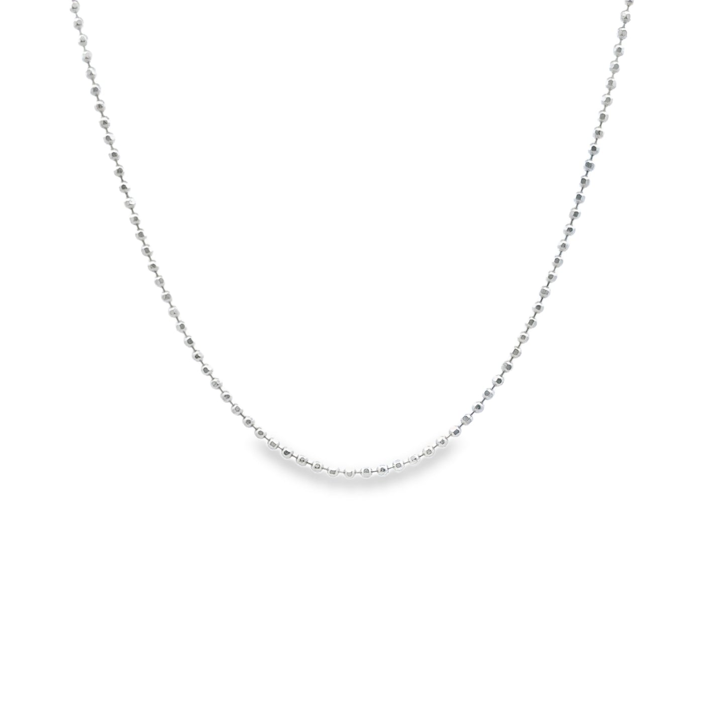 Diamond Cut Ball Link Chain - SHOPKURY.COM