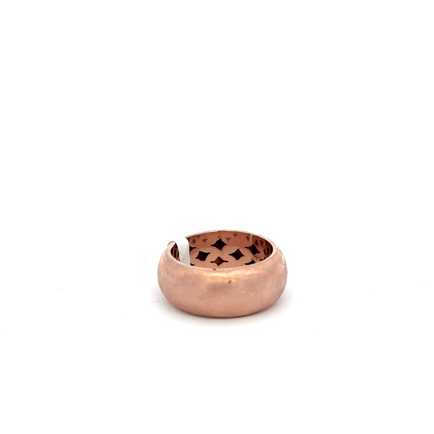 Rose Gold and Rhodium Plated Ring (Size 6) - SHOPKURY.COM