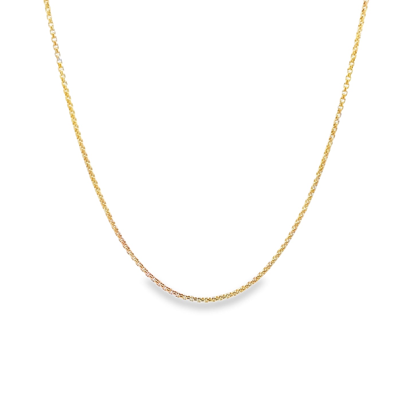 Yellow Gold Plated 42cm Chain - SHOPKURY.COM