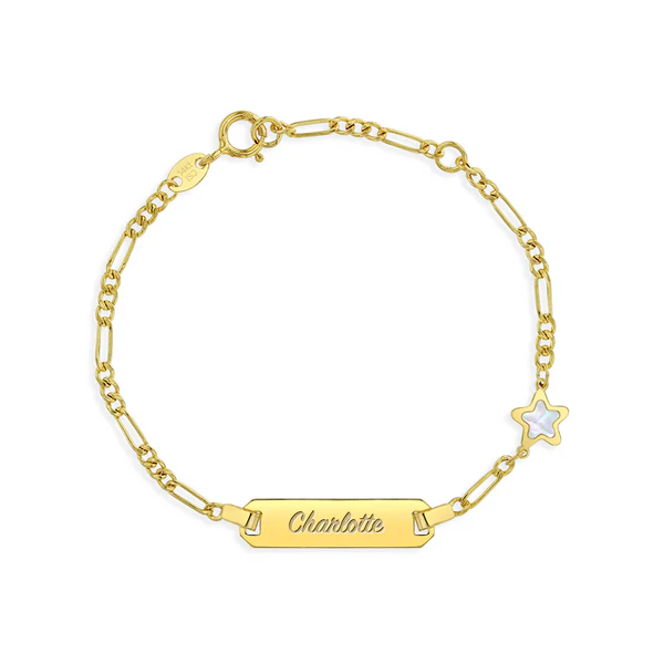 Valentino Mother Pearl Star Kids Bracelet - SHOPKURY.COM