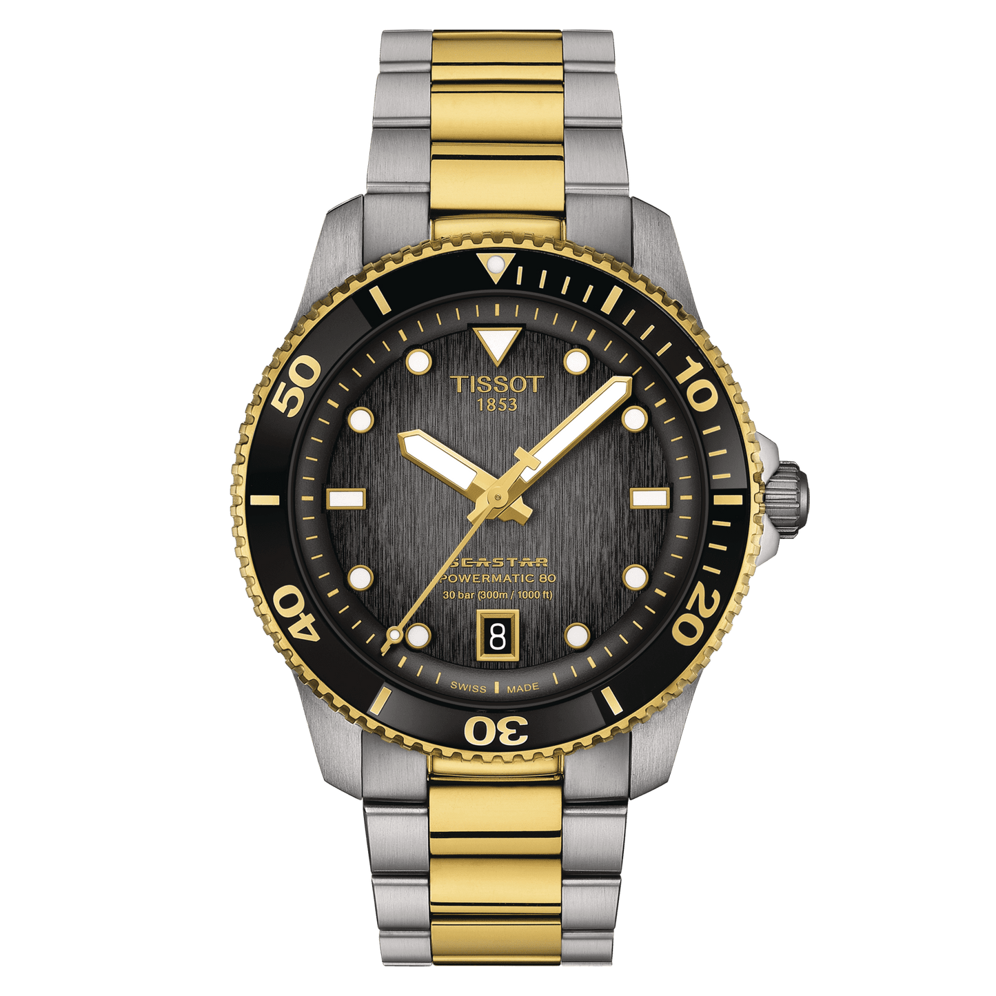 Seastar 1000 Powermatic 40MM Two Tone Watch - SHOPKURY.COM