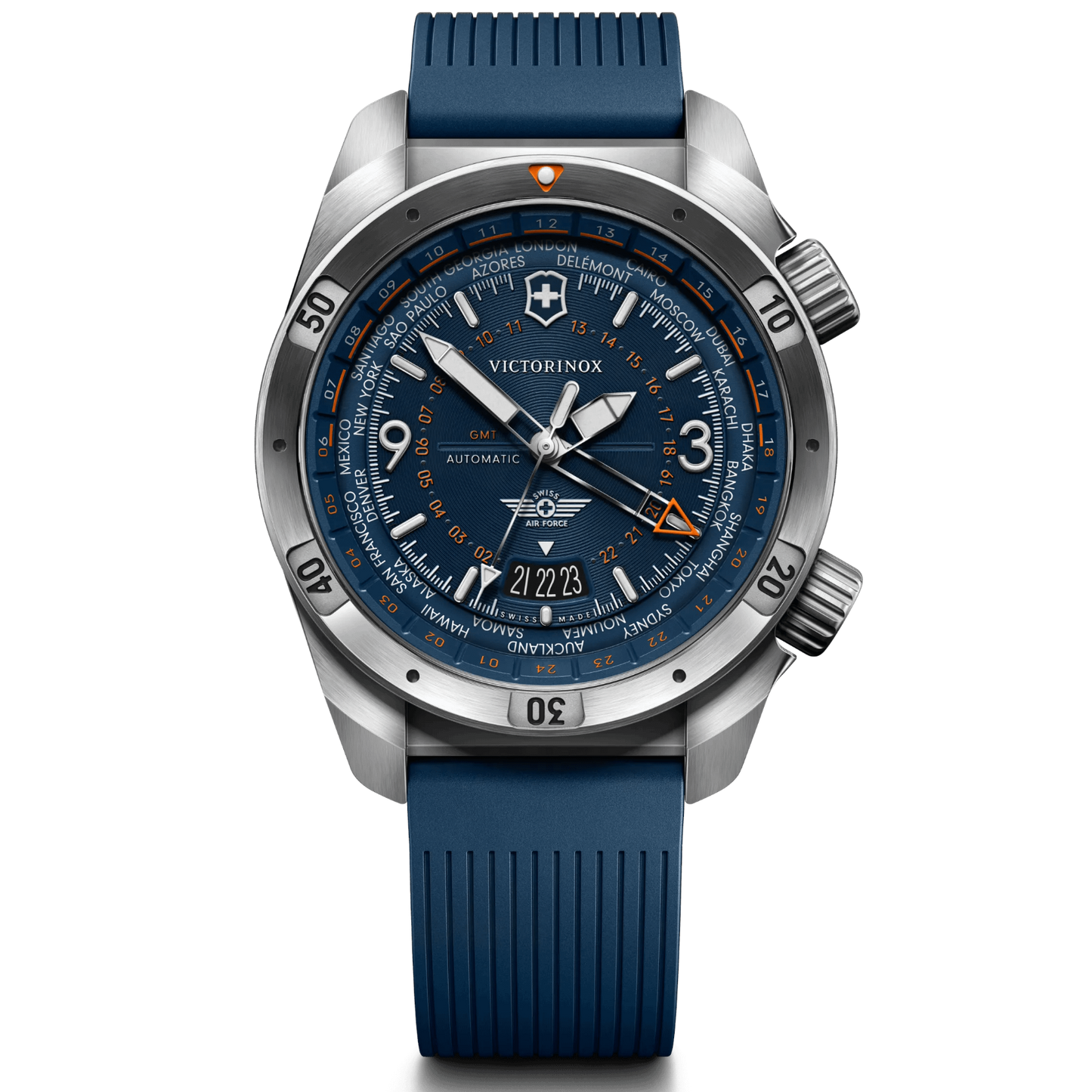 Swiss Army Air Pro Automatic Watch in Blue by VICTORINOX SWISS ARMY