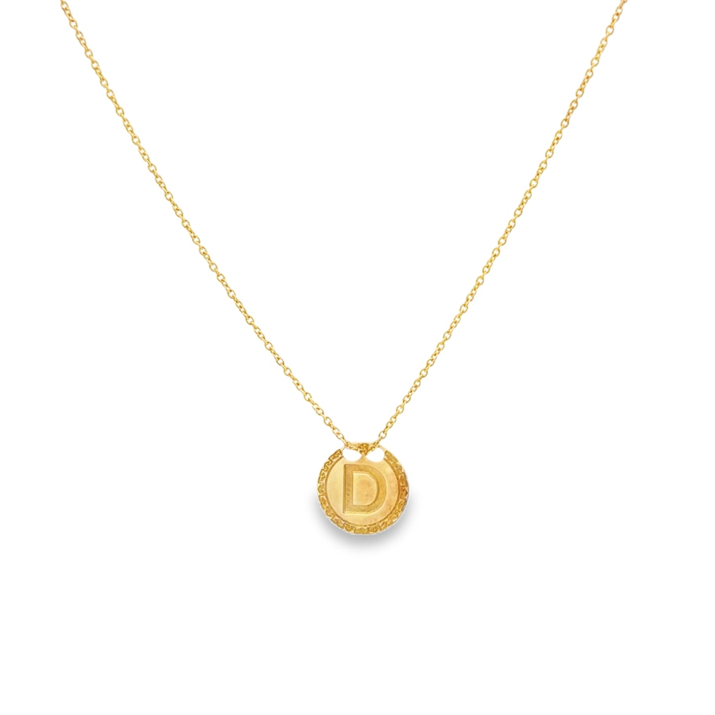 My Life Initial B Gold Necklace - SHOPKURY.COM