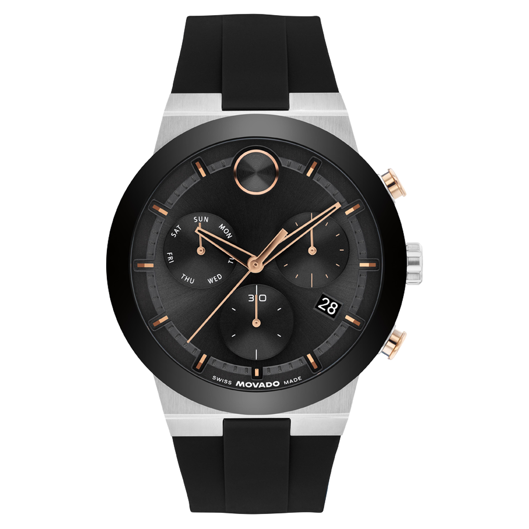 Bold Fusion Chronograph Black Watch by MOVADO