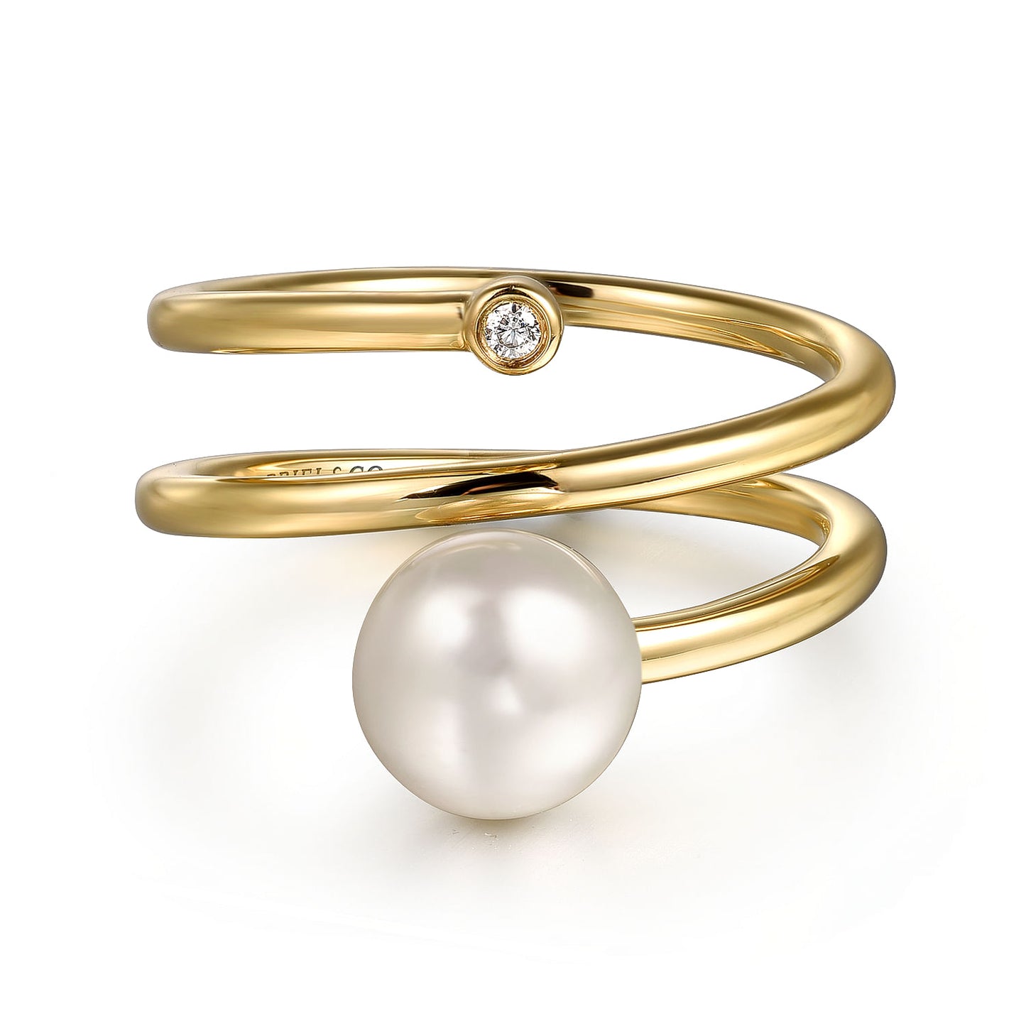 Pearl Bypass Ring - SHOPKURY.COM