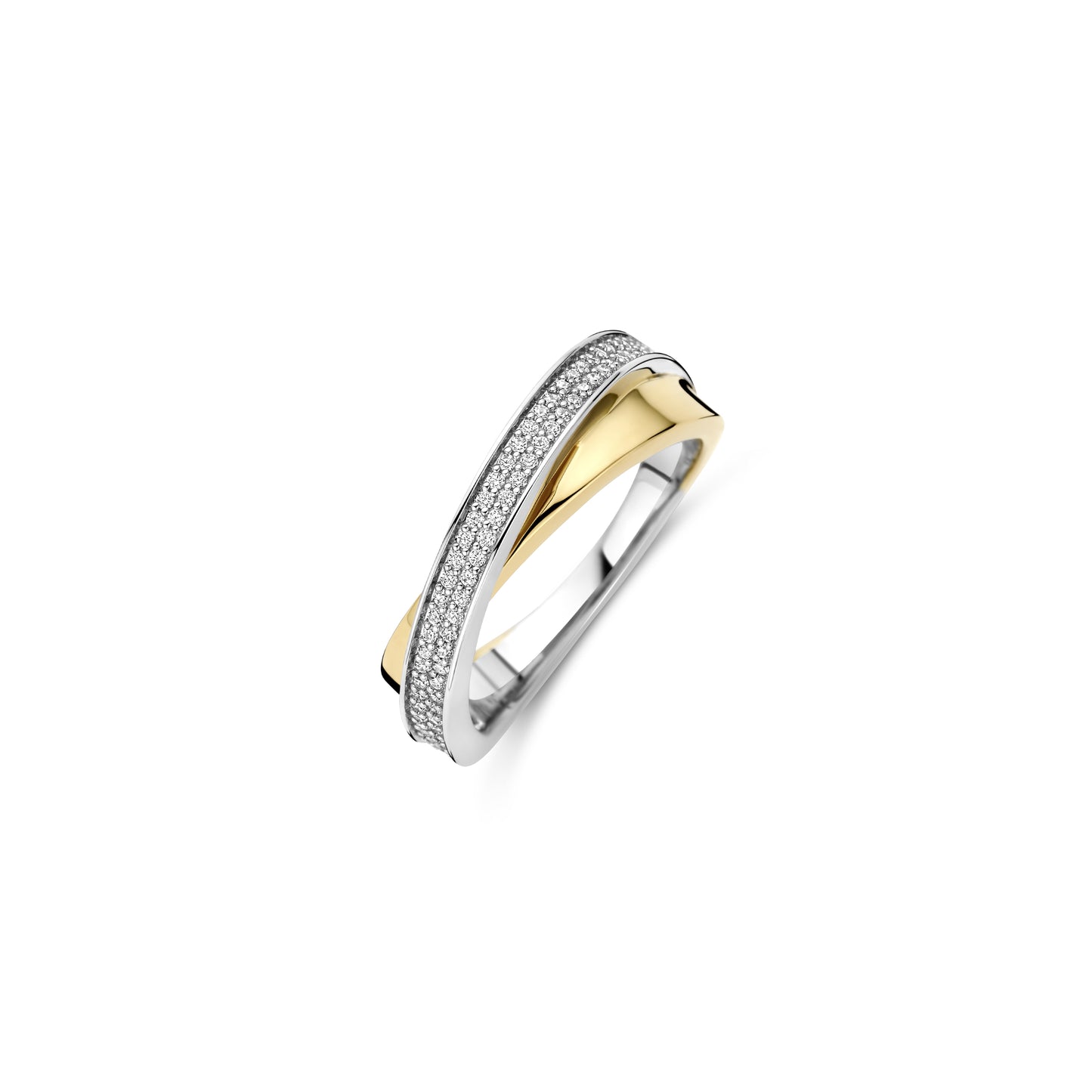 Liason Crossover Ring - SHOPKURY.COM