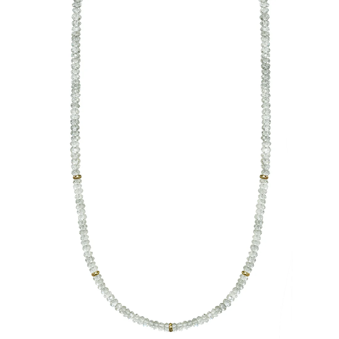 Natural Green Amethyst Gemstones Necklace - SHOPKURY.COM