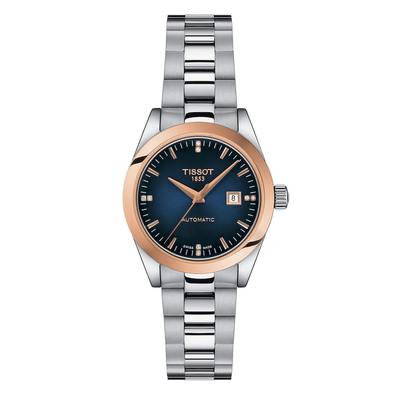 My Lady Automatic 29mm Gold Bezel Watch by TISSOT