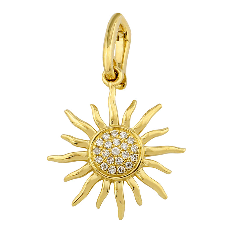Diamond Sun Pendant - SHOPKURY.COM
