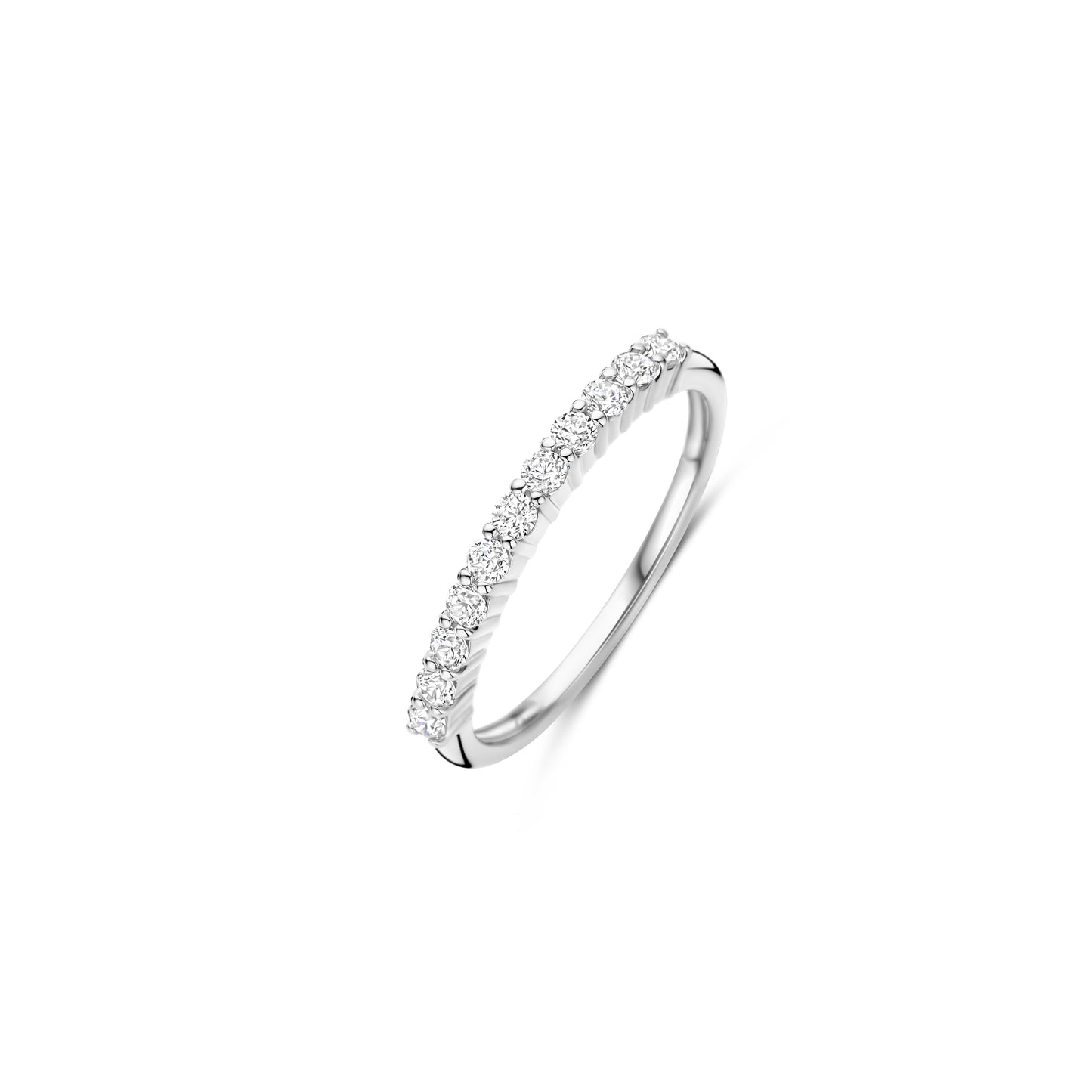 Thin Sparlkle Silver Ring - SHOPKURY.COM