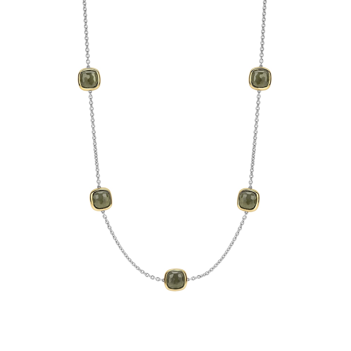 Cushion Khaki Necklace - SHOPKURY.COM
